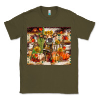 Army Green fall heifer cow Classic Tee - RanaPortraitStore