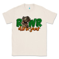 Natural Rawr Dinosaur Classic Tee - LillyAllenDesigns