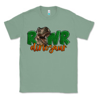 Sage Rawr Dinosaur Classic Tee - LillyAllenDesigns