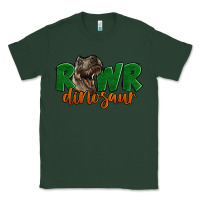Sports Green Rawr Dinosaur Classic Tee - LillyAllenDesigns