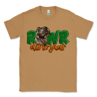 Toasted Coconut Rawr Dinosaur Classic Tee - LillyAllenDesigns