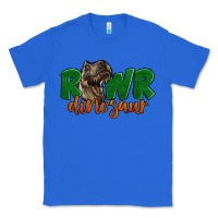 True Royal Rawr Dinosaur Classic Tee - LillyAllenDesigns