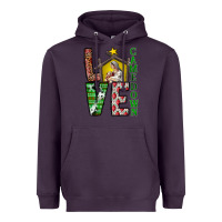 Plum Love Come Down Heavyweight Hoodie - CowhideDigitalArt