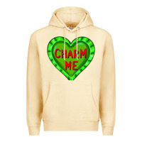 Pina Colada valentine's day hearts Premium Hoodie - FaDigitalArtStudio