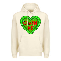 Sandshell valentine's day hearts Premium Hoodie - FaDigitalArtStudio