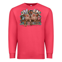 Cardinal Happy Easter Premium Sweatshirt - CowhideDigitalArt