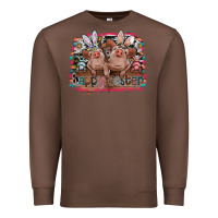 Chestnut Happy Easter Premium Sweatshirt - CowhideDigitalArt