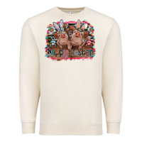 Sandshell Happy Easter Premium Sweatshirt - CowhideDigitalArt
