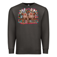 Smoke Happy Easter Premium Sweatshirt - CowhideDigitalArt