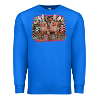 True Royal Happy Easter Premium Sweatshirt - CowhideDigitalArt