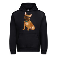 Black french bulldog Urban Hoodie - Artiststas