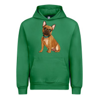 Emerald french bulldog Urban Hoodie - Artiststas