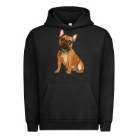 Pigment Black french bulldog Urban Hoodie - Artiststas