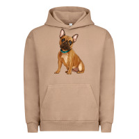 Pigment Burro french bulldog Urban Hoodie - Artiststas