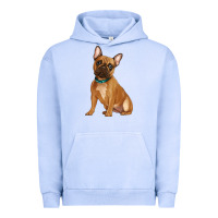 Pigment Grape Ice french bulldog Urban Hoodie - Artiststas