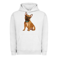 Pigment Lunar Rock french bulldog Urban Hoodie - Artiststas