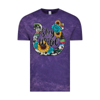 Cloud Purple western stay wild horsesho Vintage Tee - RanaPortraitStore