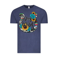 Vintage Denim western stay wild horsesho Vintage Tee - RanaPortraitStore