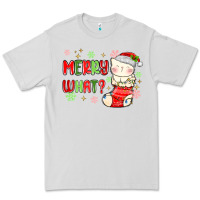 Dove Grey merry what christmas cat Premium Tee - MaliasSmallBusiness