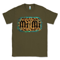 Army Green Leopard Pattern Mimi Tried Classic Tee - Bettercallsaul