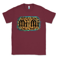 Burgundy Leopard Pattern Mimi Tried Classic Tee - Bettercallsaul