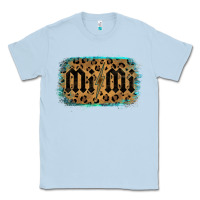Dusty Blue Leopard Pattern Mimi Tried Classic Tee - Bettercallsaul