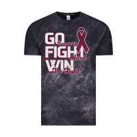 Cloud Black Go Burgundy Fifht Hard Win The Fight Vintage Tee - Bettercallsaul
