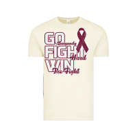 Vintage Arctic Go Burgundy Fifht Hard Win The Fight Vintage Tee - Bettercallsaul