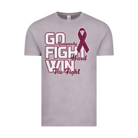 Vintage Zinc Go Burgundy Fifht Hard Win The Fight Vintage Tee - Bettercallsaul