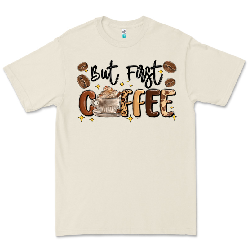 But First Coffee Premium Tee by MaliasSmallBusiness | Teevron