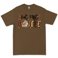 Cacao but first coffee Premium Tee - MaliasSmallBusiness