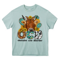 Arona obsessive cow disorder Heavy Core Tee - NancyCooperArtShop
