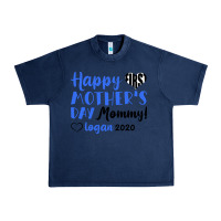 Navy happy first mother's day mommy! logan 2020 Urban Heavy Tee - Bettercallsaul