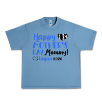 Pebble Blue happy first mother's day mommy! logan 2020 Urban Heavy Tee - Bettercallsaul