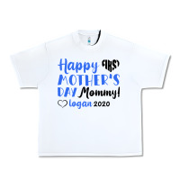 White happy first mother's day mommy! logan 2020 Urban Heavy Tee - Bettercallsaul