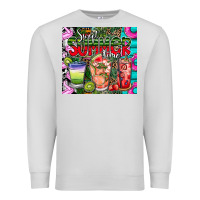 Dove Grey summer time Premium Sweatshirt - CowhideDigitalArt
