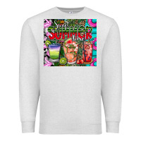 Oatmeal Heather summer time Premium Sweatshirt - CowhideDigitalArt