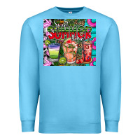 Ocean Blue summer time Premium Sweatshirt - CowhideDigitalArt
