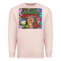 Pale Pink summer time Premium Sweatshirt - CowhideDigitalArt