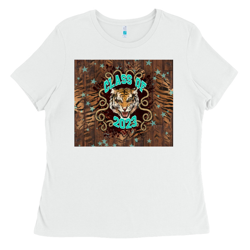 Class Of 2023 Tiger Ladies Tee by NancyCooperArtShop | Teevron