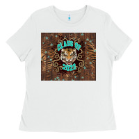 White class of 2023 tiger Ladies Tee - NancyCooperArtShop