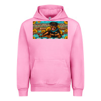 Fuchsia Pink rottweiler with sunflowers license plate Urban Hoodie - Artiststas