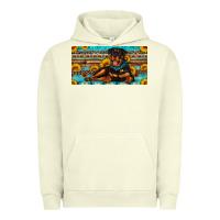 Pigment Pistachio rottweiler with sunflowers license plate Urban Hoodie - Artiststas