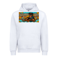 White rottweiler with sunflowers license plate Urban Hoodie - Artiststas