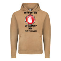 I'm Not In Quarantine I'm A Programmer Vintage Hoodie | Teevron
