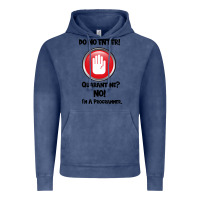 Vintage Denim I'm Not In Quarantine I'm A Programmer Vintage Hoodie - Bettercallsaul