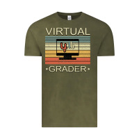 Vintage Olive Virtual 4th Grader Vintage Tee - Bettercallsaul