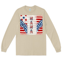 Mushroom mama usa Long Sleeve Tee - TumblerDesignByShophia