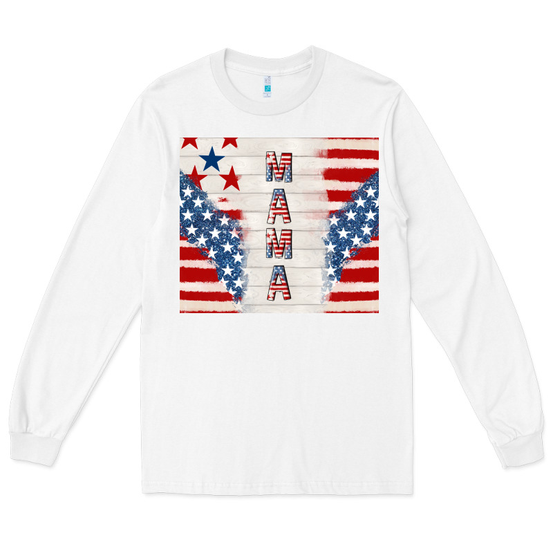 Mama Usa Long Sleeve Tee by TumblerDesignByShophia | Teevron