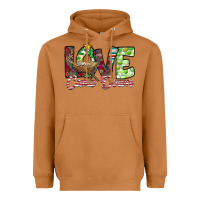 Meerkat Love Came Down Heavyweight Hoodie - CowhideDigitalArt